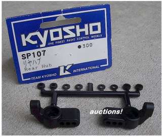  kyosho pureten spider series rear hubs please cross check the part and