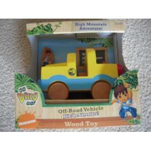   Go Diego Go Off Road Vehicle Wood Toy High Mountain Adventure Toys