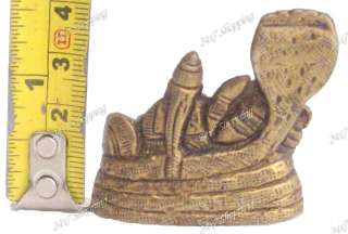 solid brass hindu god vishnu lakshmi statue