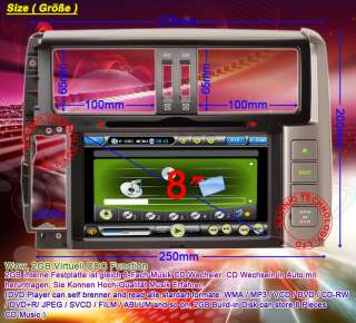 GPS Radio Navigation Car DVD Toyota Land Cruiser Prado  