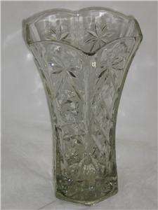EAPC Crystal Glass STAR OF DAVID Large Vase 10  