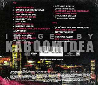 CD + DVD KINKY Reina De Lujo NEW SEALED Edicion Especial Extra Tracks 
