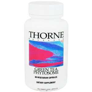 Thorne Research, Green Tea Phytosome 60 Vegetarian Capsules [Health 