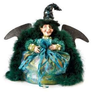   Fashionista Witch Halloween Candy Bag   Grandin Road