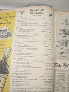 FIELD & STREAM 1934/1940 HUNTING FISHING MAG LOT  