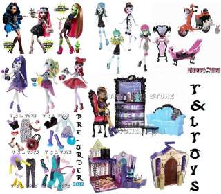 PRE ORDER!! Wave 2 of Monster High Dead Tired Series Case of 6!! with 