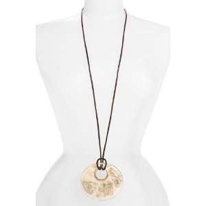  Lafayette 148 New York Mixed Media Pendant Necklace 