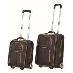  Fox Luggage F122 Brown 2 Pc Rockland Polo Equipment Set 