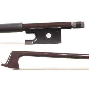  Glasser Standard 1/32 Violin Brown Fiberglass Bow with 