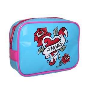  Tokyo Bay   Classic Ink Amore Cosmetic Bag   Blue Office 