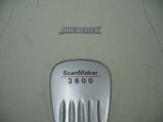 Microtek Scanmaker 3800 Flatbed Scanner  