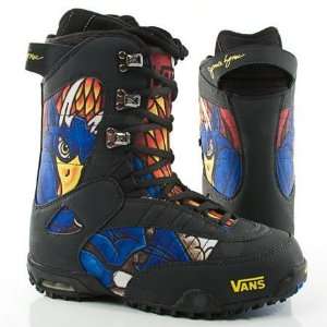  Vans Jamie Lynn 2010 Mens Snowboard Boots   9   Black 