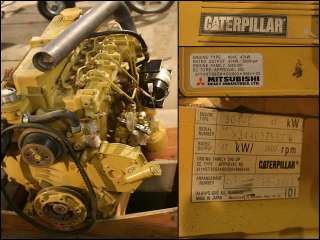 Caterpillar CAT 3044C diesel engine   64hp   virtually new   no core 