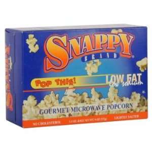   Pack Snappy Low Fat Microwave Popcorn Case Pack 36