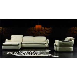  Vig Furniture Panda Sectional Sofa & Chair