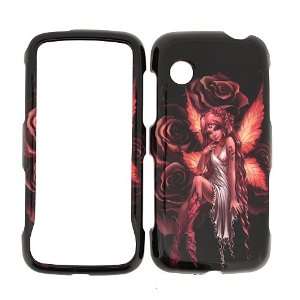   LG PRIME FLAME FAIRY HARD PROTECTOR SNAP ON COVER CASE Cell Phones