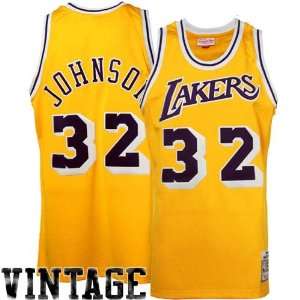  Magic Johnson Lakers 1984 85 Jersey Mitchell & Ness 52 