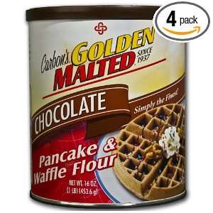 Golden Malted, Chocolate, 16 Ounce Cans (Pack of 4)  