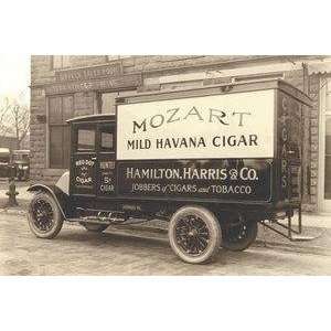  Vintage Art Mozart Mild Havana Cigar Truck   Giclee Fine 