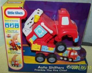 Little Tikes *Auto Shifters Frankie the Fire Chief New  
