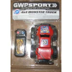 Monster Truck Gwpsport Remote Control Toy