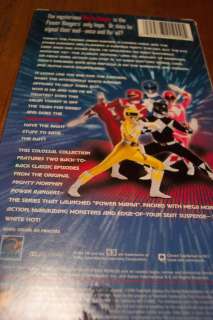 Power Rangers POWER PLAYBACK Classic Ranger VHS VIDEO 024543010005 