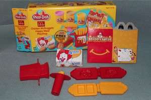 McDonalds Play Doh Chicken McNugget Happy Meal Play Set Toy  
