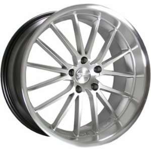 Concept One Vision 19x8.5 Hypersilver Wheel / Rim 5x4.5 with a 38mm 