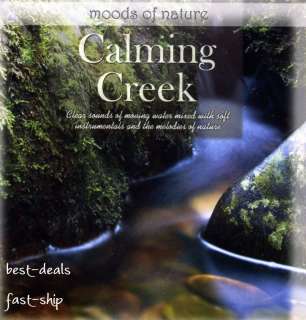 Calming Creek Meditation Relaxing Mood Music Cd New  