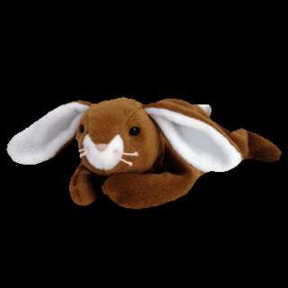 ty beanie baby EARS brown bunny rabbit MWMTS retired 1  