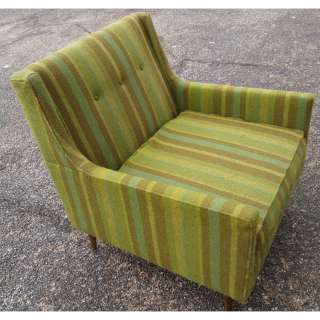 Vintage Mid Century Modern Danish Lounge Arm Chair  