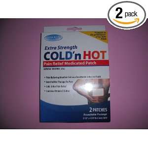  Extra Strength COLDn HOT Pain Relief Medication Patch, 5% 