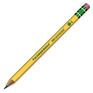  Dixon Ticonderoga Beginner Pencil with Eraser. 36 Count 
