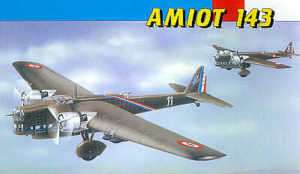 SMER 1/72 SCALE AMIOT 143 PLASTIC AIRPLANE MODEL KIT  