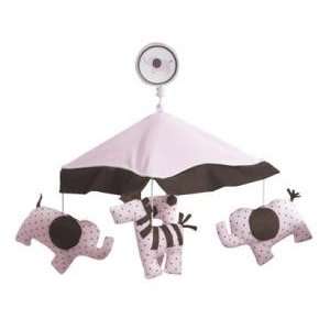  Lambs & Ivy Classic Pink Musical Mobile: Baby