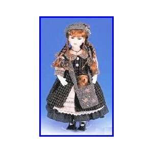    Ellis Island Collectible Judaica Porcelain Doll 