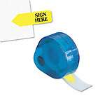 RTG 81014 Redi tag (6) Arrow Message Page Flags in Dispenser Sign Here 