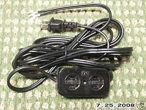 Singer,Brother Sewing Machine Power Cord foot control  
