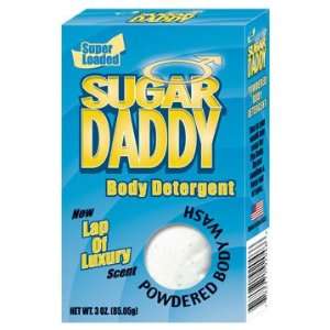  Sugar Daddy Body Detergent, Powdered Body Wash   3 oz 
