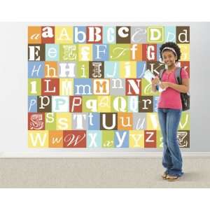  Now I Know My ABCs Pre Pasted Mural