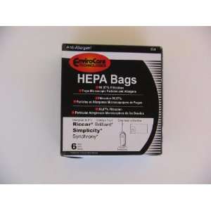  Simplicity Synchrony & Riccar Brilliance HEPA Bag Generic 