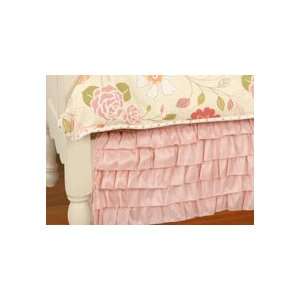  Rose Garden Ruffled Bed Skirt