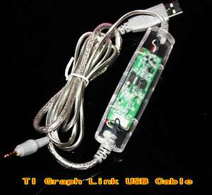 TEXAS INSTRUMENTS TI GRAPH LINK USB CABLE TI 83+ 84+ 85 86 89 92 