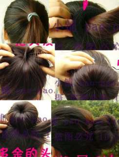 Big Bun Hair Tools Styling Accessories Soft Band Audrey  