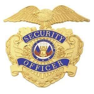  Security Officer Hat Badge (Gold): Home Improvement