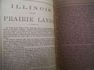 RARE 1860 US Travel Book w 4 LARGE Maps Americana  
