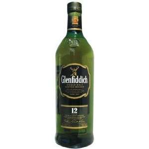  Glenfiddich Single Malt Scotch Whisky 12 year old Grocery 