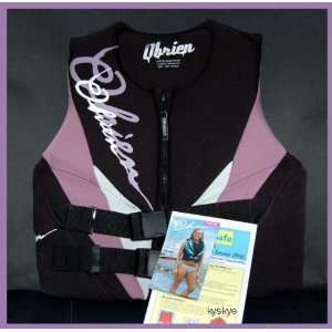 Medium Obrien Adult Womens Ski Life Jacket Obrien PDF Vest, Color Is 