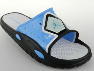   SLIDE 3 NEW Mens UNC Carolina Blue Sandals Slides Shoes Size 12  