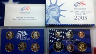 United States Mint Proof Set 2005  